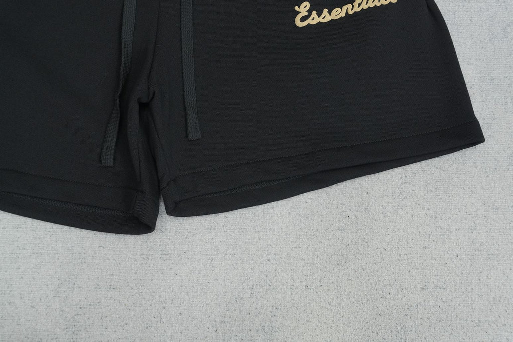 Fear of God Essentials Script Logo Sweatshorts Black