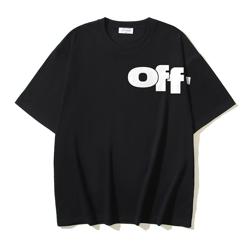 Remera Off White logo grande