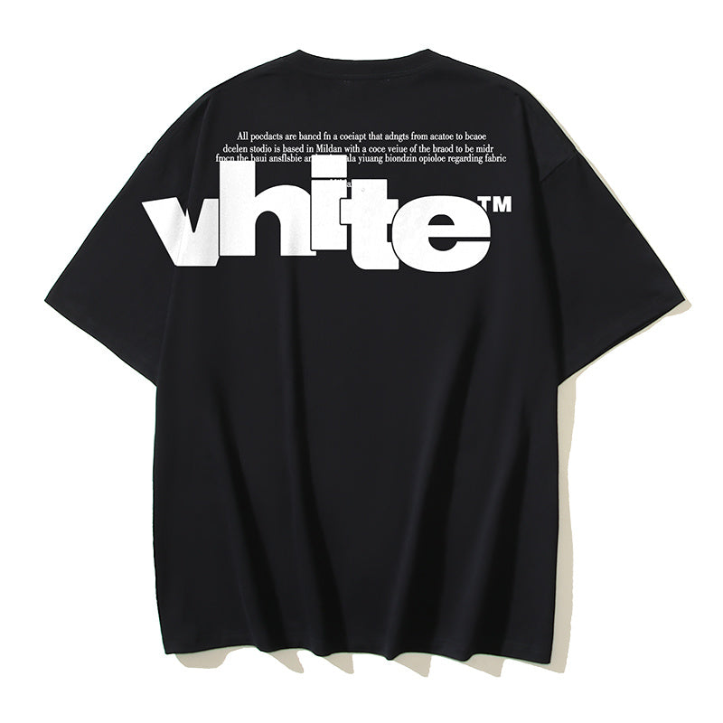 Remera Off White logo grande