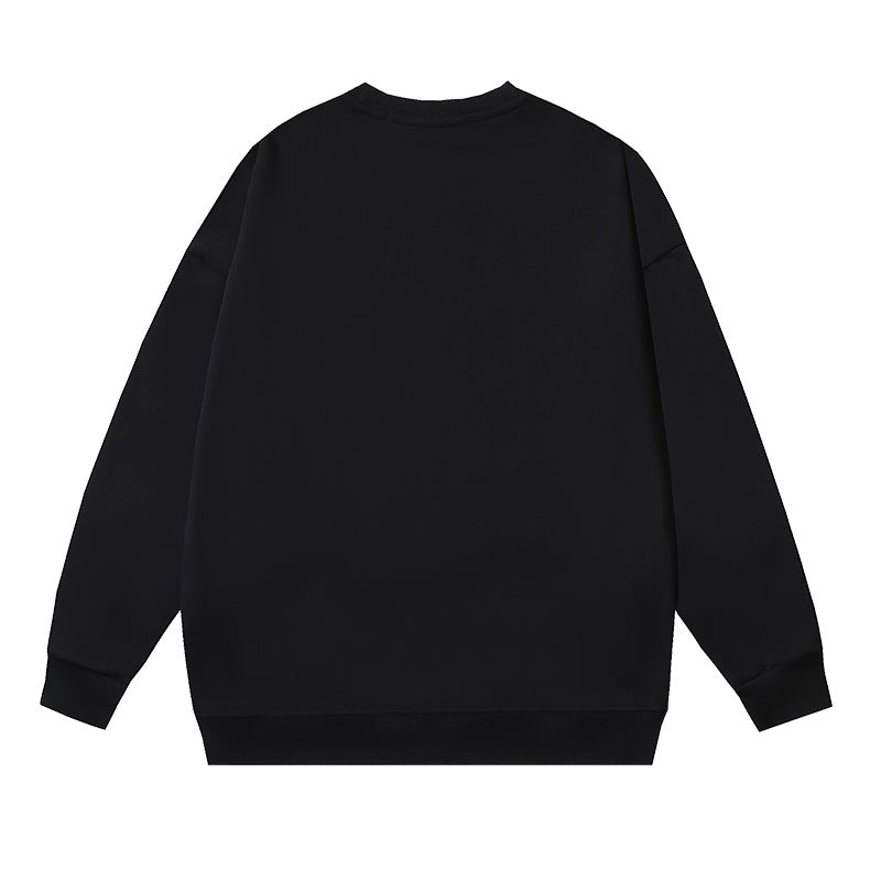Buzo s/capucha Off White Negro