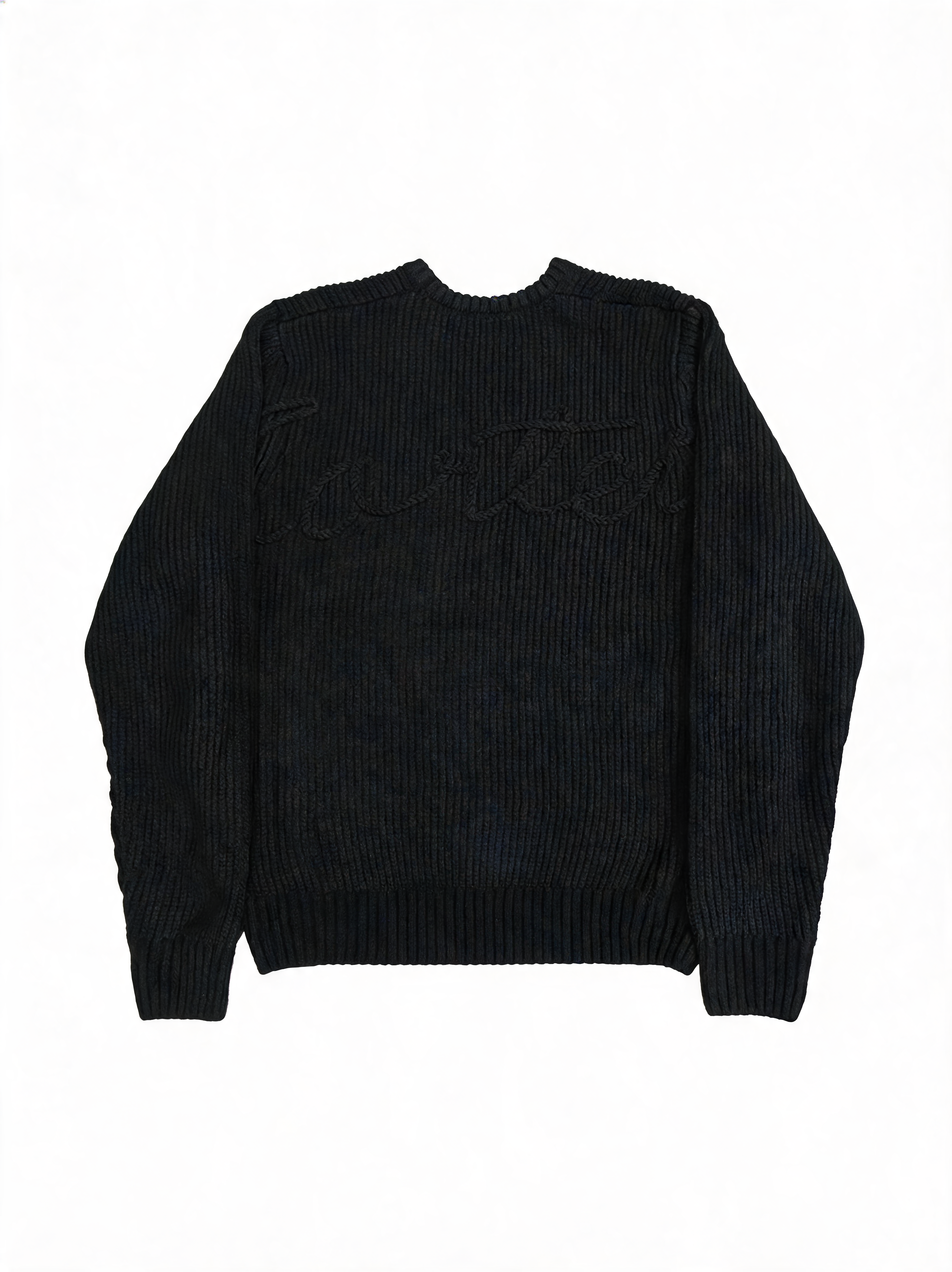 Corteiz Ribbed Sweater Negro