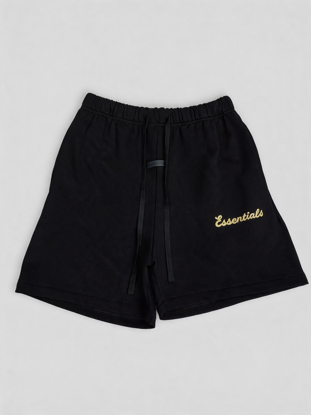 Fear of God Essentials Script Logo Sweatshorts Black