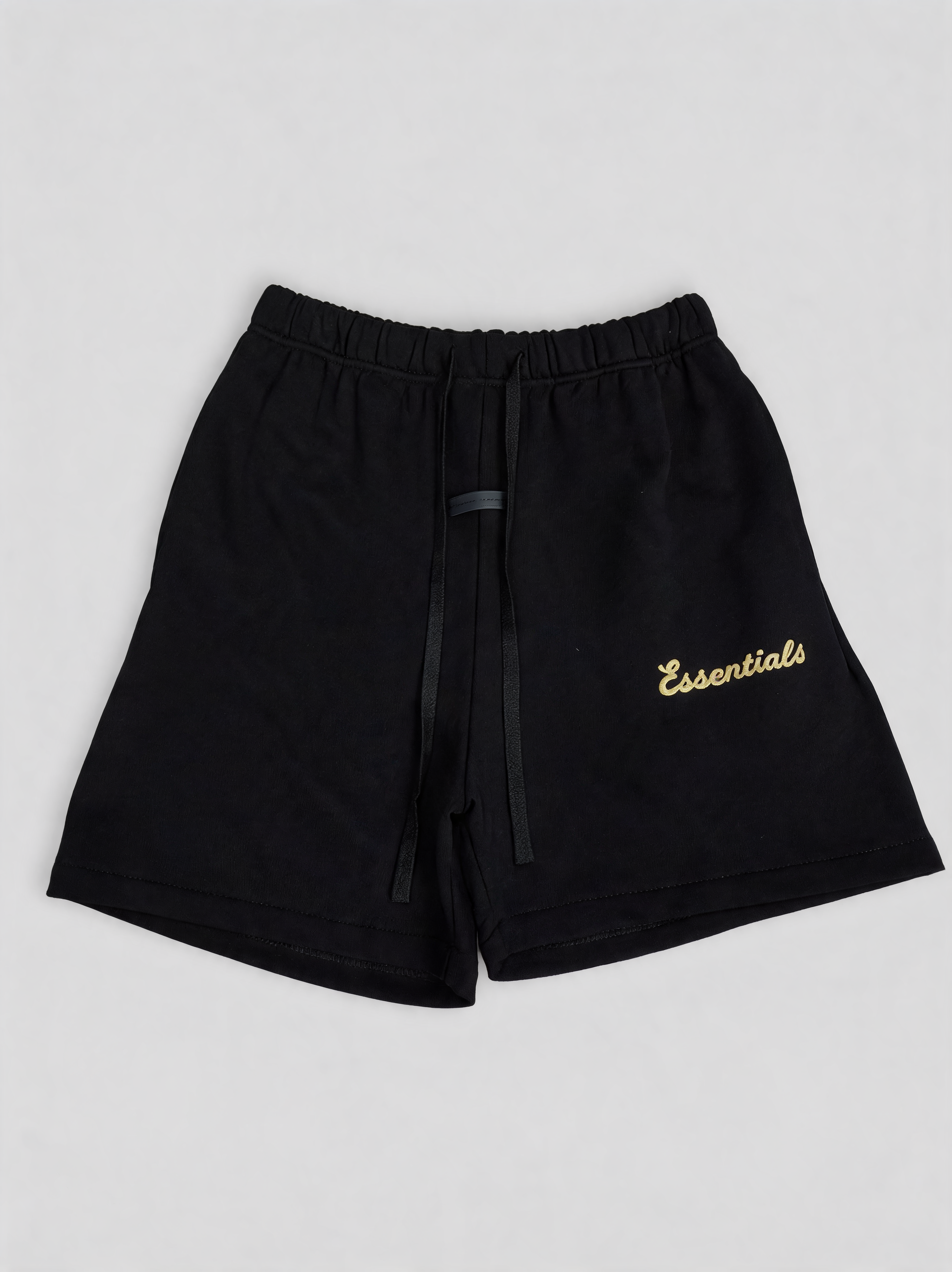 Fear of God Essentials Script Logo Sweatshorts Black