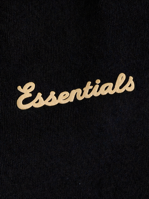Fear of God Essentials Script Logo Sweatshorts Black